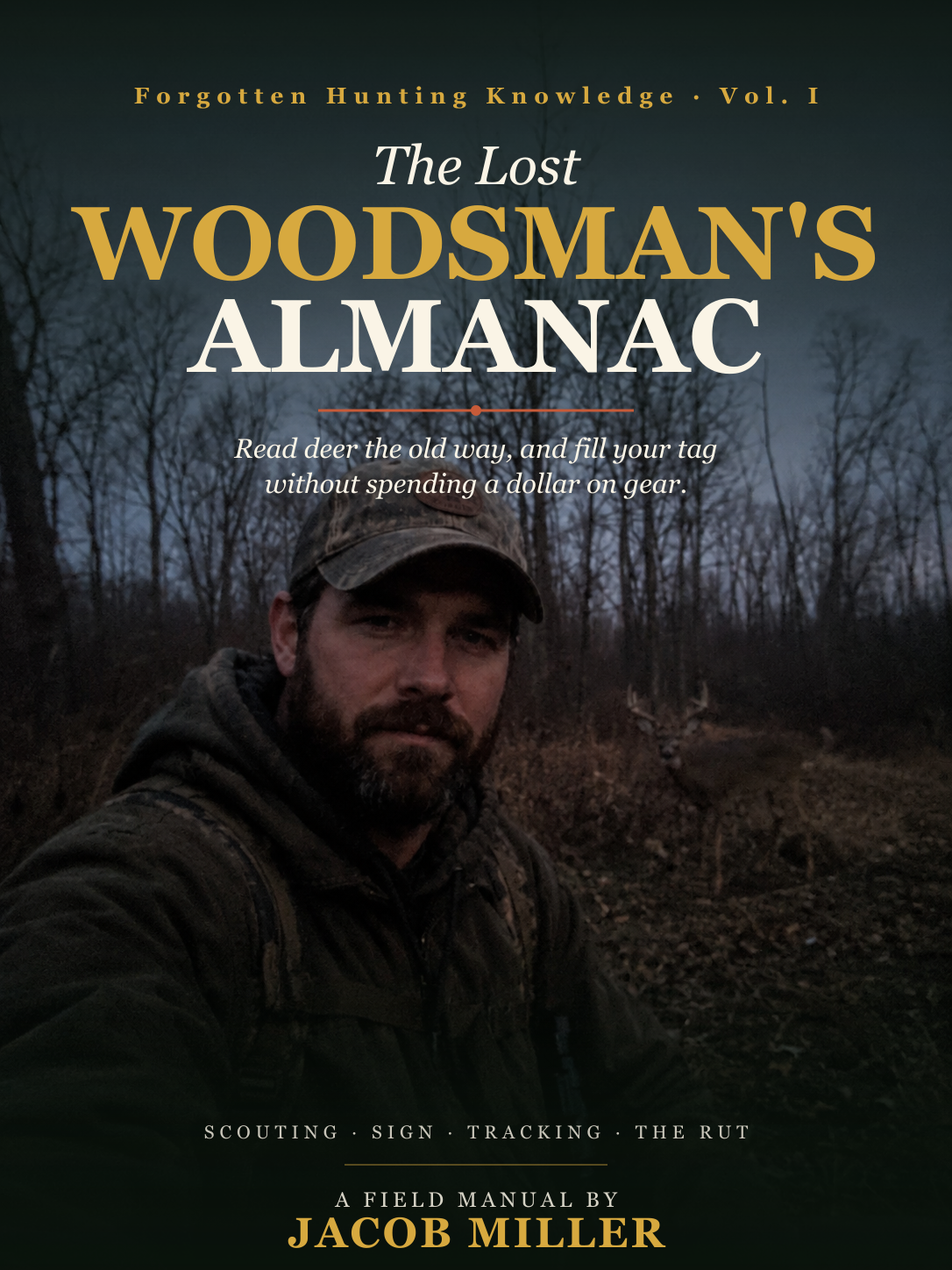 The Lost Woodsman's Almanac, book cover